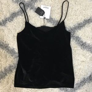 Stradivarius velvet tank